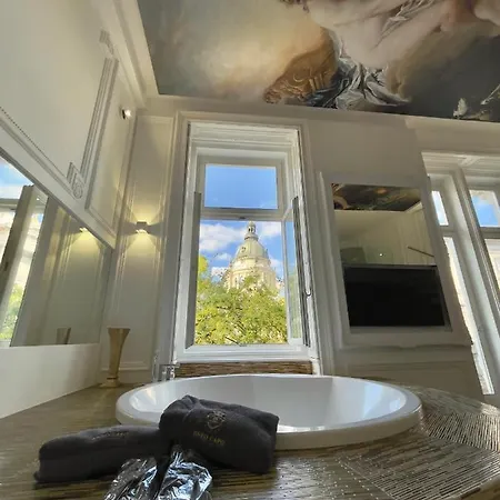 아파트 Vip Jacuzzi Luxury 부다페스트